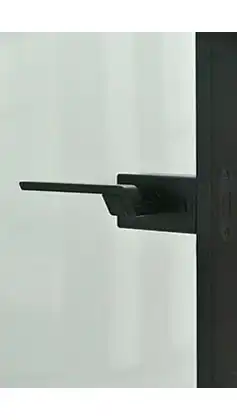 WANJIA window door 60 18 ultra narrow frame aluminum casement door hook handle lock type