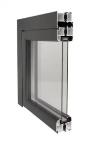 WANJIA window door 70 modern aluminum casement door detail material profile structure design