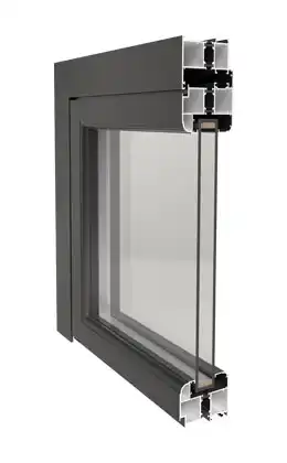 WANJIA window door 70 modern aluminum casement door detail material profile structure design