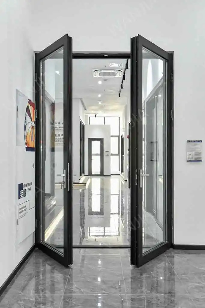 WANJIA-window-door-K80-detail-page-large-entrance-aluminum-double-casement-doors-product-physical-map-4 WANJIA window door K80 large entrance aluminum double casement doors 4