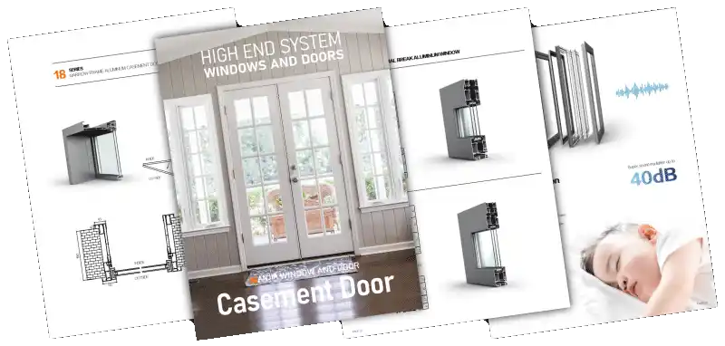 window door casement door series product catalog obtain download