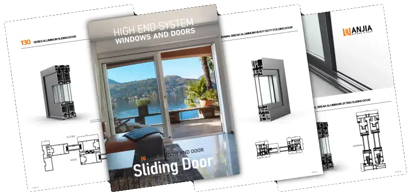 WANJIA window door sliding doors series product catalog obtain