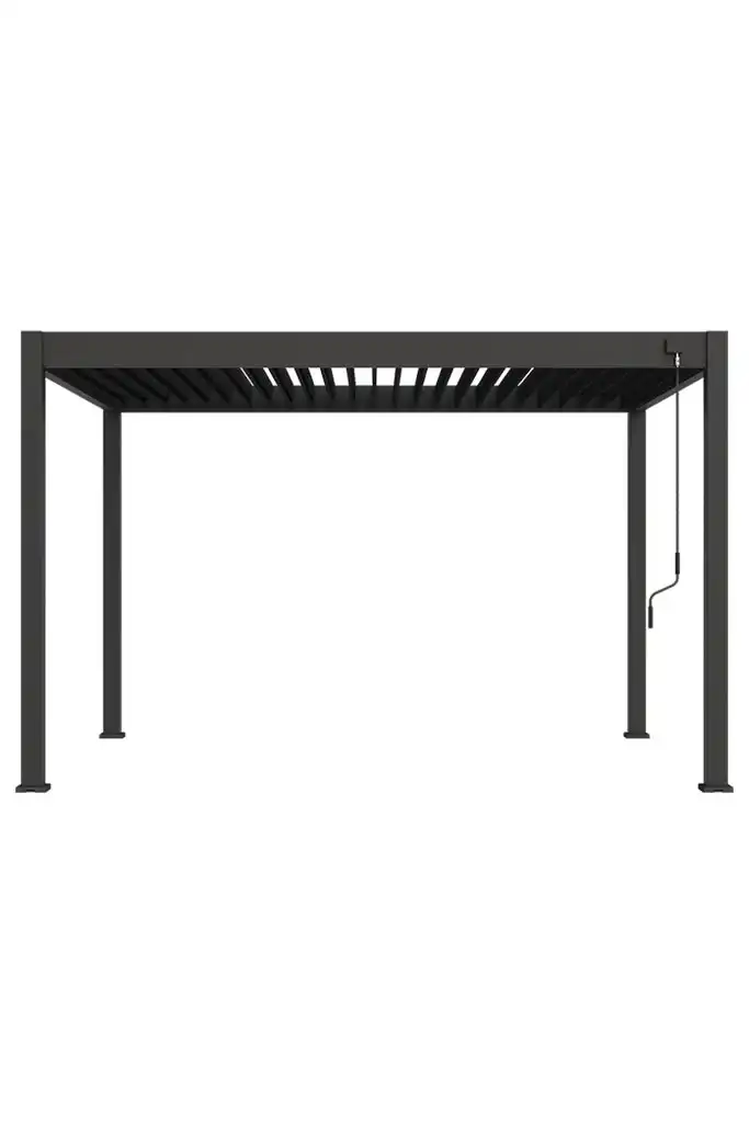 WANJIA window door detail page rotating louver pergola 1