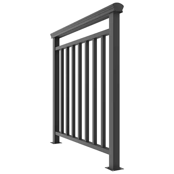 WANJIA window door explore handrail railing aluminum glass 1