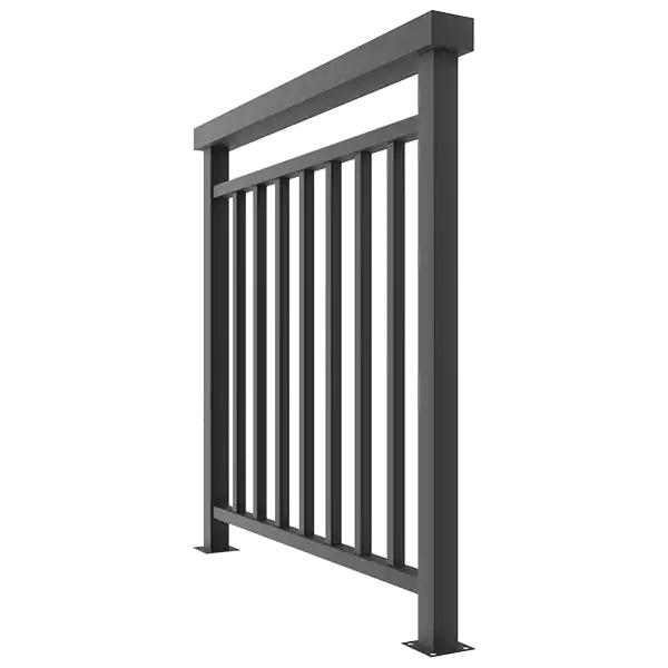 WANJIA window door explore handrail railing aluminum glass 3