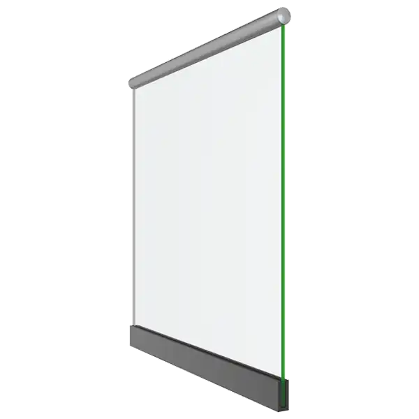 WANJIA window door explore handrail railing aluminum glass 6