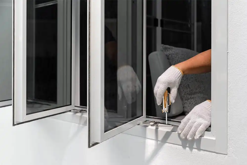 Inspect windows and repair parts