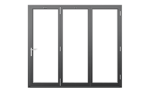 0+3 Aluminum Folding door design