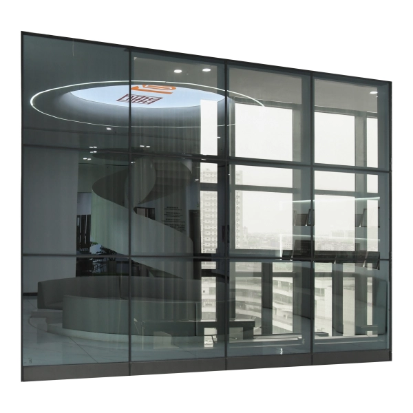 wanjia curtain wall side view