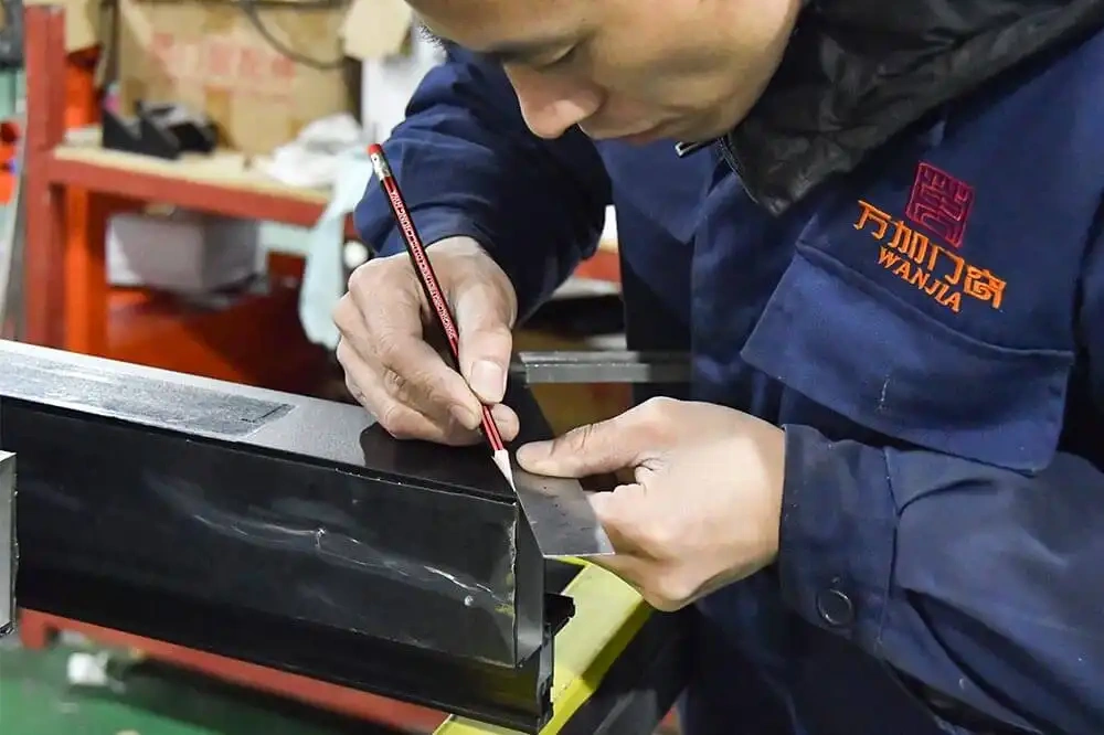 wanjia window door inspection
