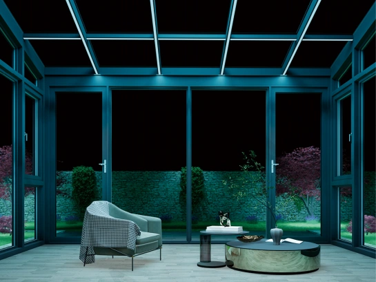 WANJIA Modern Aluminum Sunroom