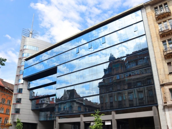 WANJIA curtain wall project after